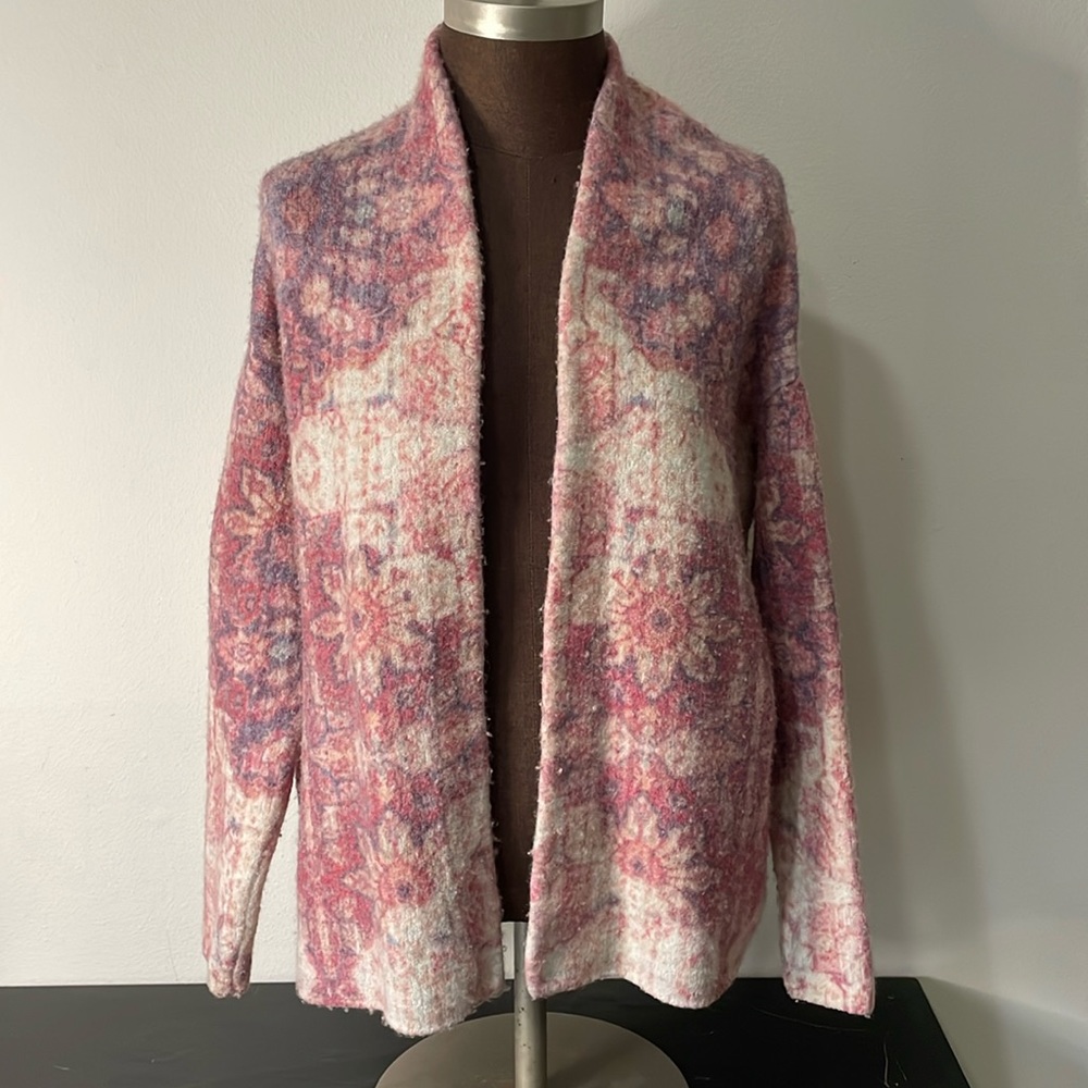 Anthropologie Akemi + Kin Intarsia Cardigan